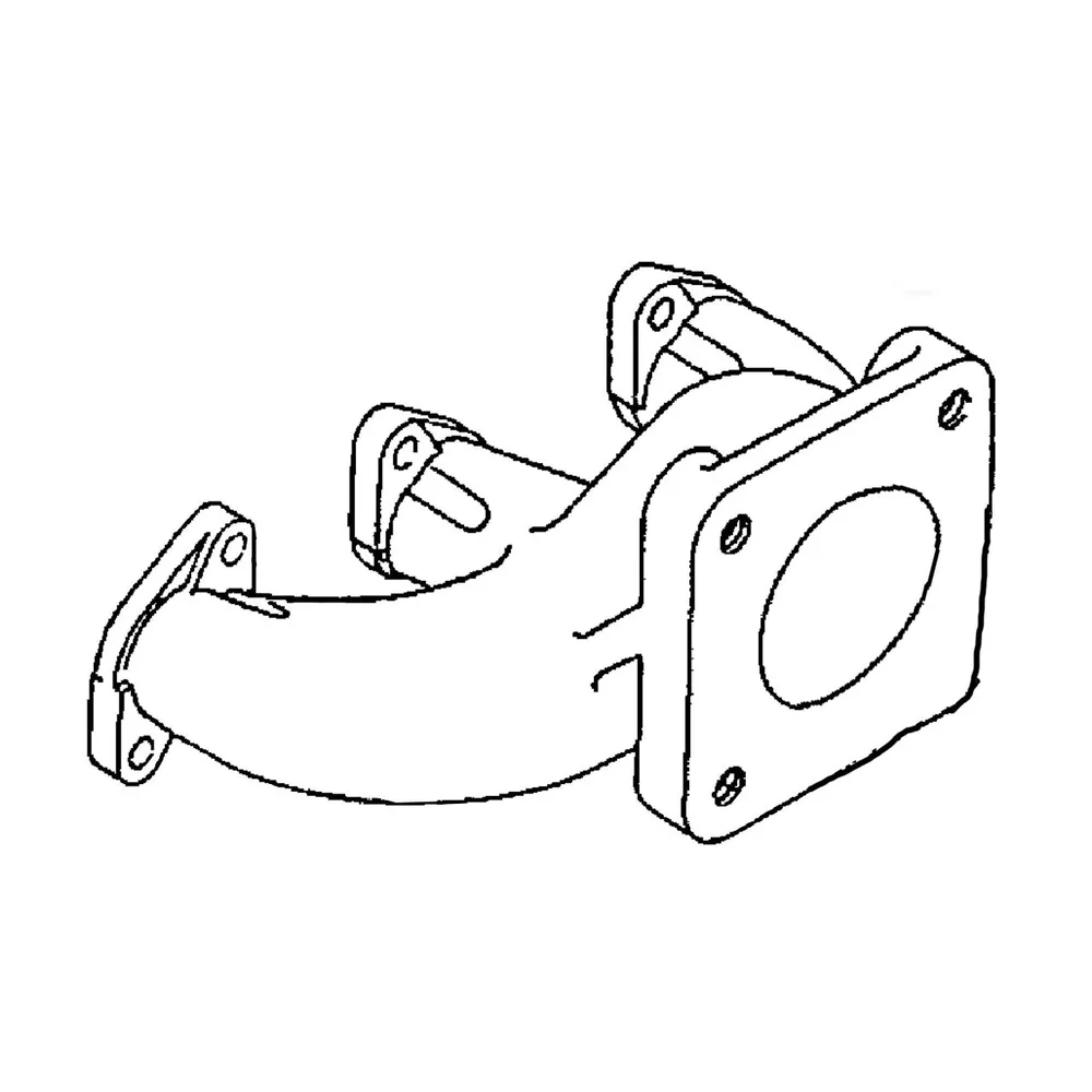 100-1938 – MANIFOLD EXHAUST – (TORO ORIGINAL OEM)