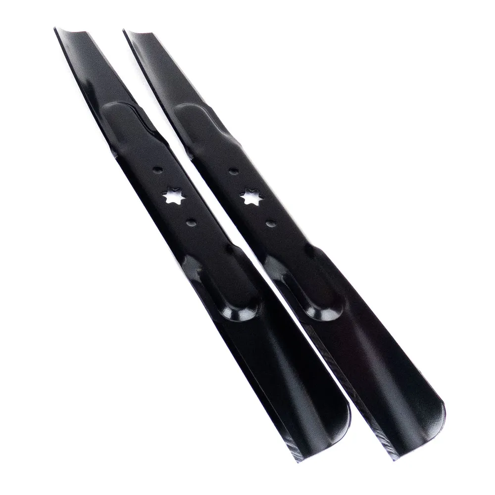 (2) Blades Compatible With Cub Cadet 46″ LTX1046 LTX1045 942-04244 942-04290